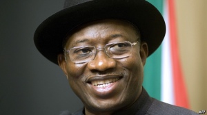 Nigeria's President Goodluck Ebele Jonathan