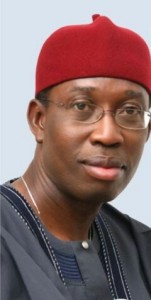  Delta state PDP Governorship candidate, Senator Ifeanyi Arthur Okowa