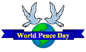 world peace day clip art