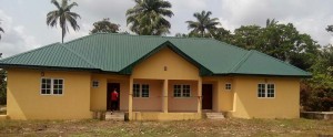 Staff quarter and 6 bedroom bungalow (Low cost housing scheme) constructed and commissioned by DESOPADEC. 